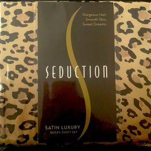 Brand new “Satin Luxury” Queen Sheet Set